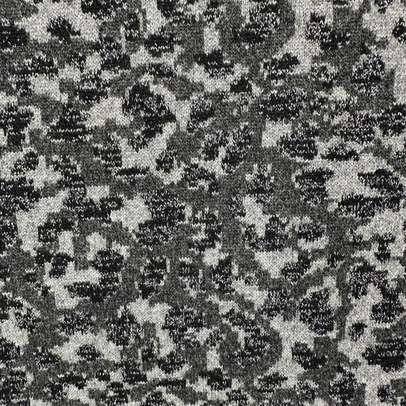 Pendleton Black Gray Metallic Zipped Cardigan Large Petite - Picture 5 of 8